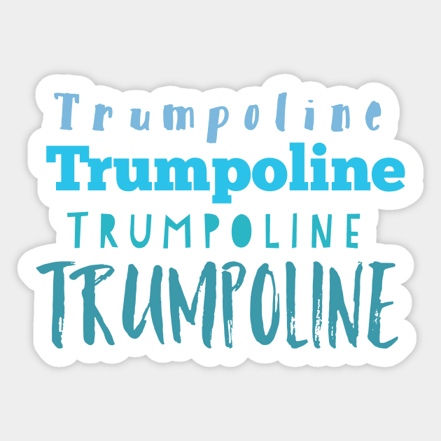 Trumpoline Sticker by daghlashassan